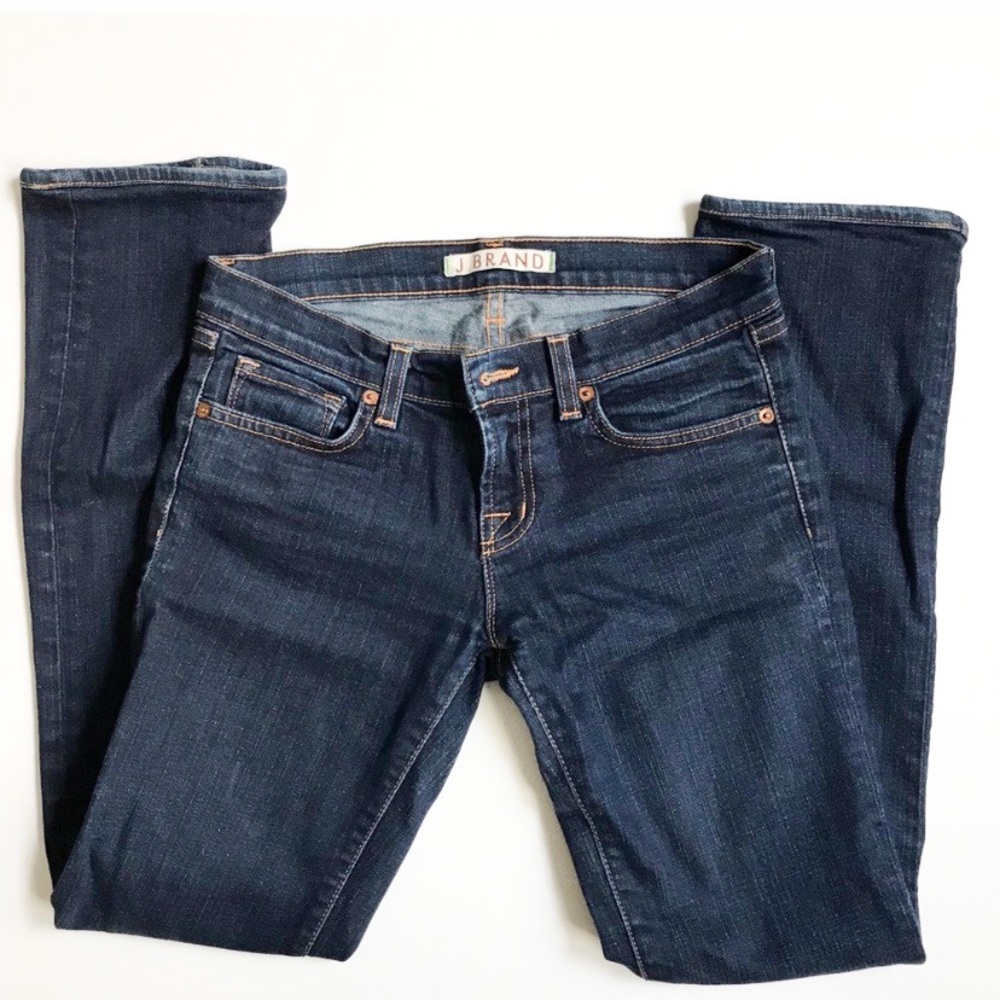 J Brand  Dark Wash Straight Leg Jeans